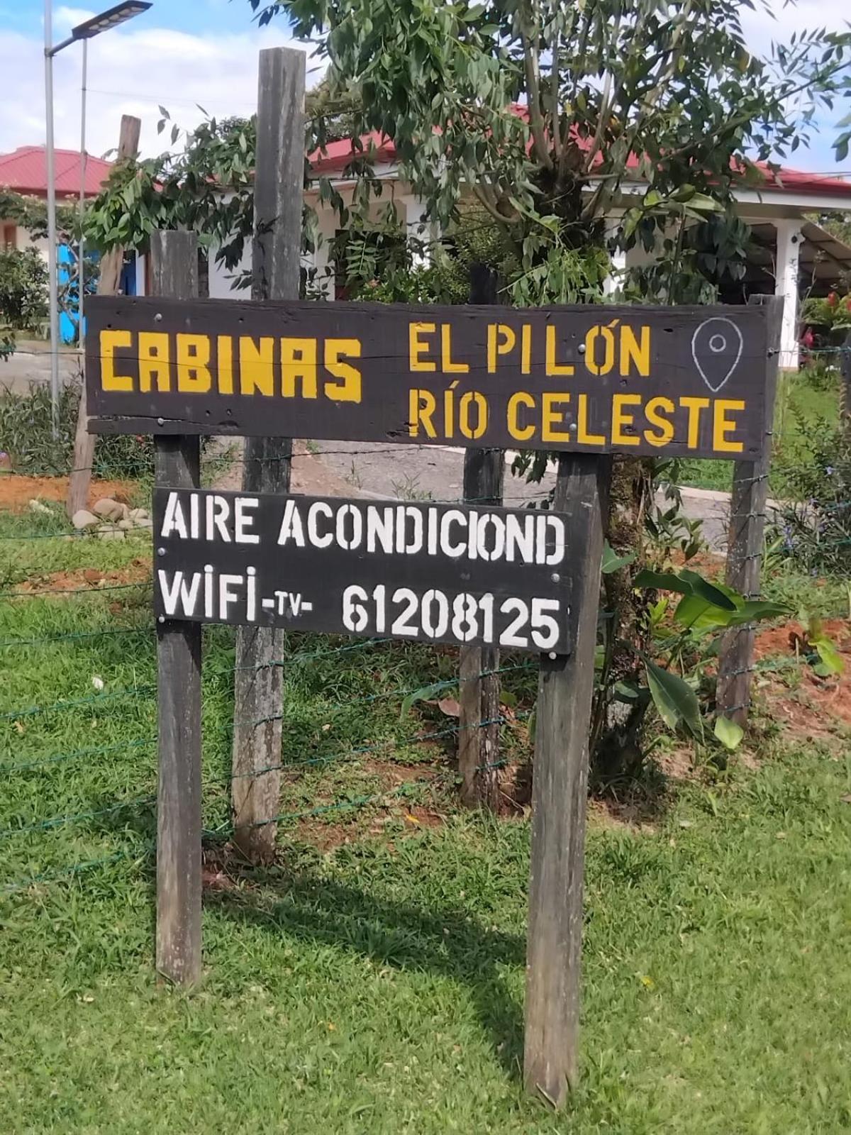 Cabinas El Pilon Rio Celeste מראה חיצוני תמונה